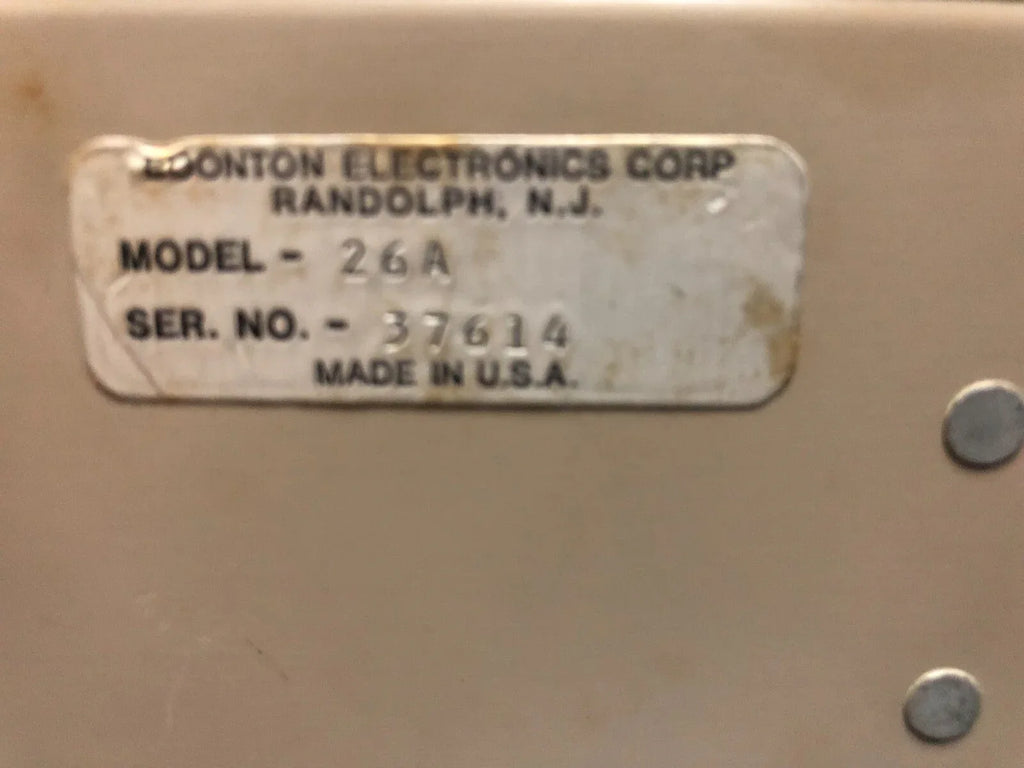 Boonton 26A RF Millivoltmeter Calibrator - Precision RF Signal Source - ZYYKZ Test Equipment
