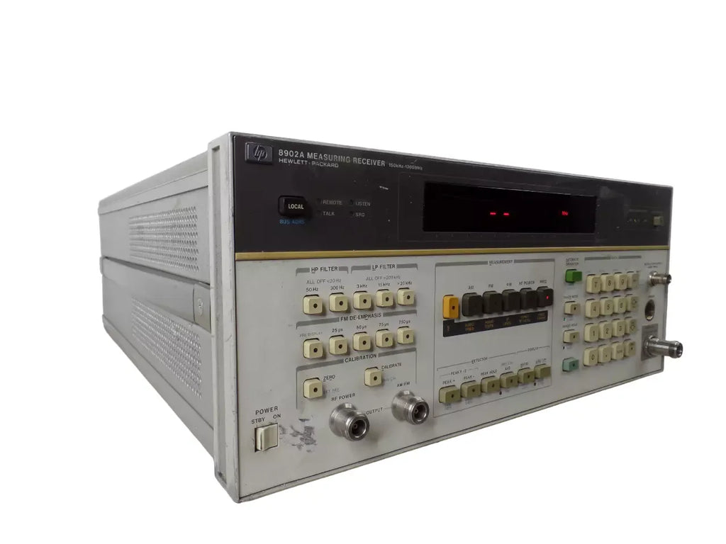 Hewlett Packard HP 8902A Measuring Receiver 150 kHz - 1300 MHz - ZYYKZ Test Equipment