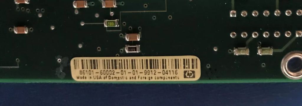 Keysight 86101-60002 / 86101-60010 Digital Board Assembly for HP Agilent Test Equipment - ZYYKZ Test Equipment