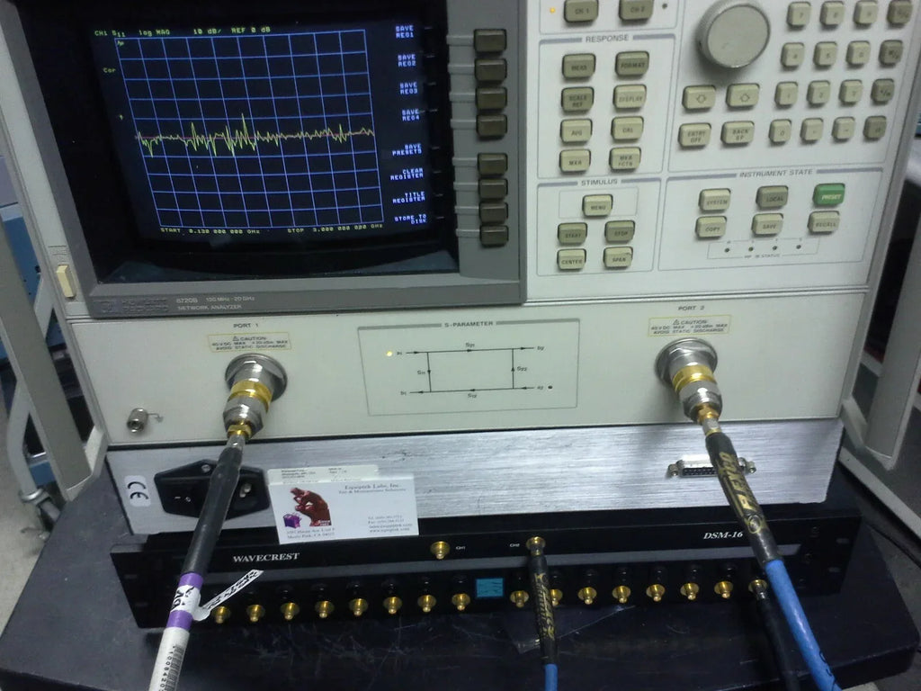 Narda Manual RF Switch Multiplexer Dual 1x8 SMA 0-3 GHz - ZYYKZ Test Equipment