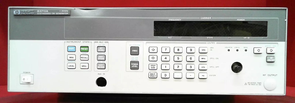 Agilent 83711A Synthesized Signal Generator 1-20 GHz - ZYYKZ Test Equipment