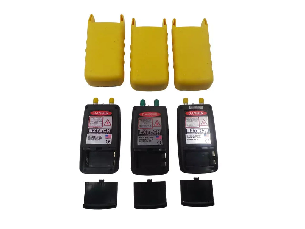 Lot of 3 Extech LE220ST Non-Contact AC Voltage Detectors - ZYYKZ Test Equipment