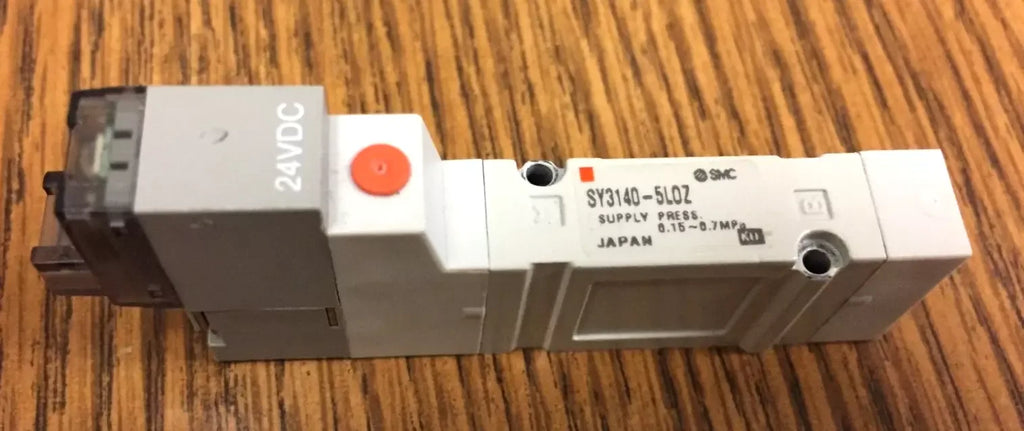 SMC SY3140-5LOZ 5-Port 2-Position Single Solenoid Valve 24 VDC - ZYYKZ Test Equipment