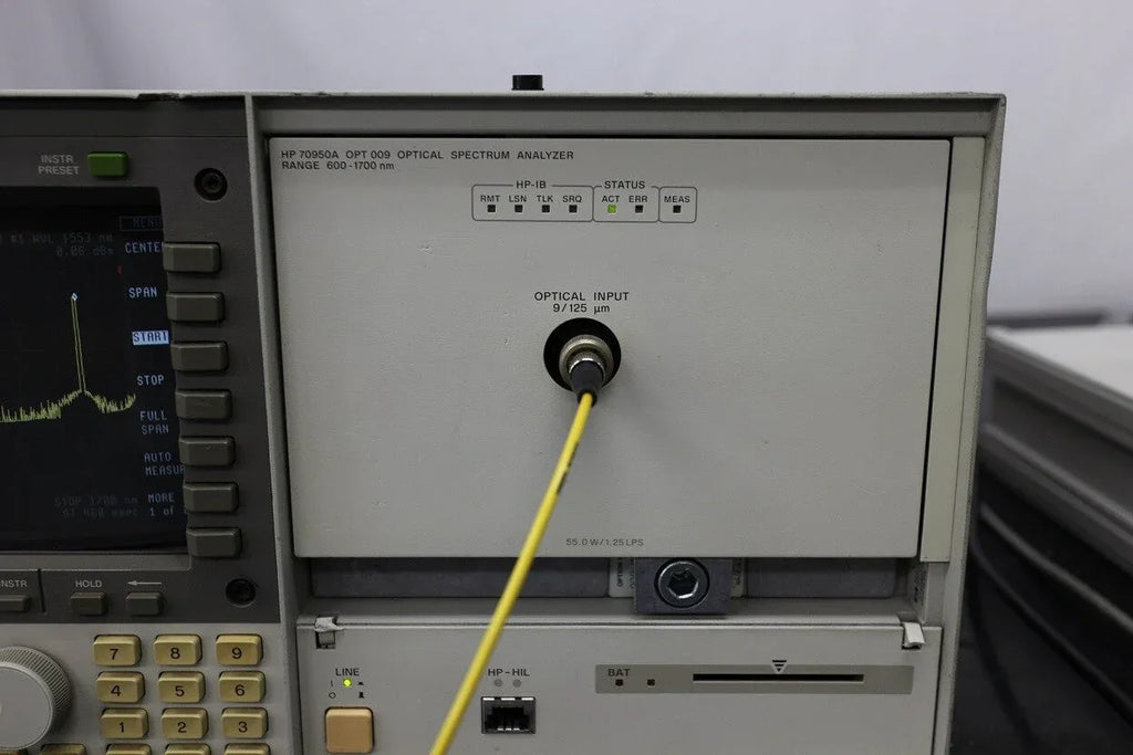 HP 71450A /009 H02 High-Resolution Optical Spectrum Analyzer - ZYYKZ Test Equipment