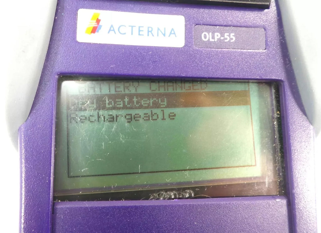 Acterna OLP-55 Optical Power Meter for Precise Fiber Optic Testing - ZYYKZ Test Equipment