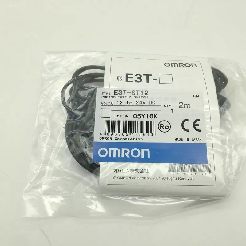 OMRON E3T-ST12 Photoelectric Switch Sensor - Reliable Detection - ZYYKZ Test Equipment