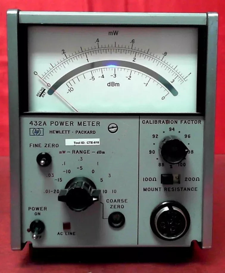 Agilent 432A Power Meter - ZYYKZ Test Equipment