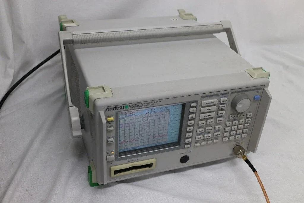 Anritsu MS2663C Portable Spectrum Analyzer 9 kHz - 3.3 GHz - ZYYKZ Test Equipment
