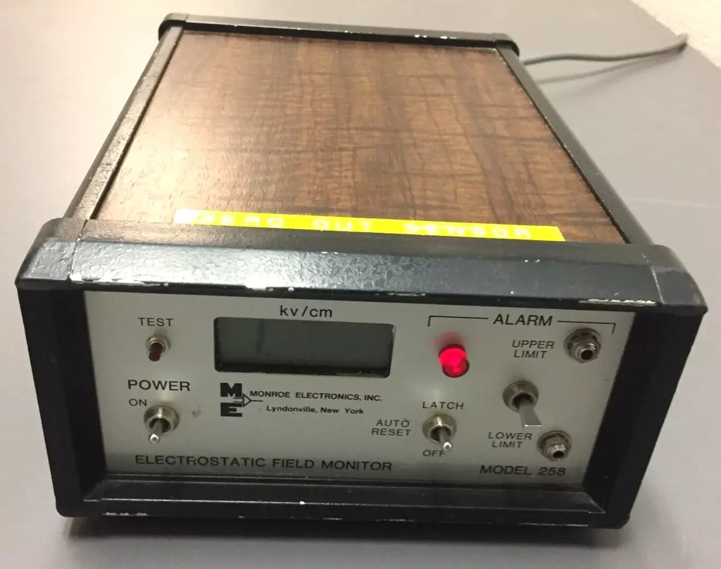 Monroe Electronics Model 258 Electrostatic Field Monitor - Precision ESD Measurement - ZYYKZ Test Equipment