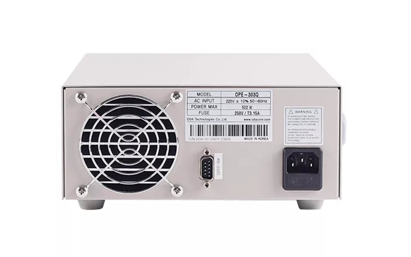 ODA OPE-1201Q Linear Programmable DC Power Supply - 2 Channel, 120V, 1A, 240W