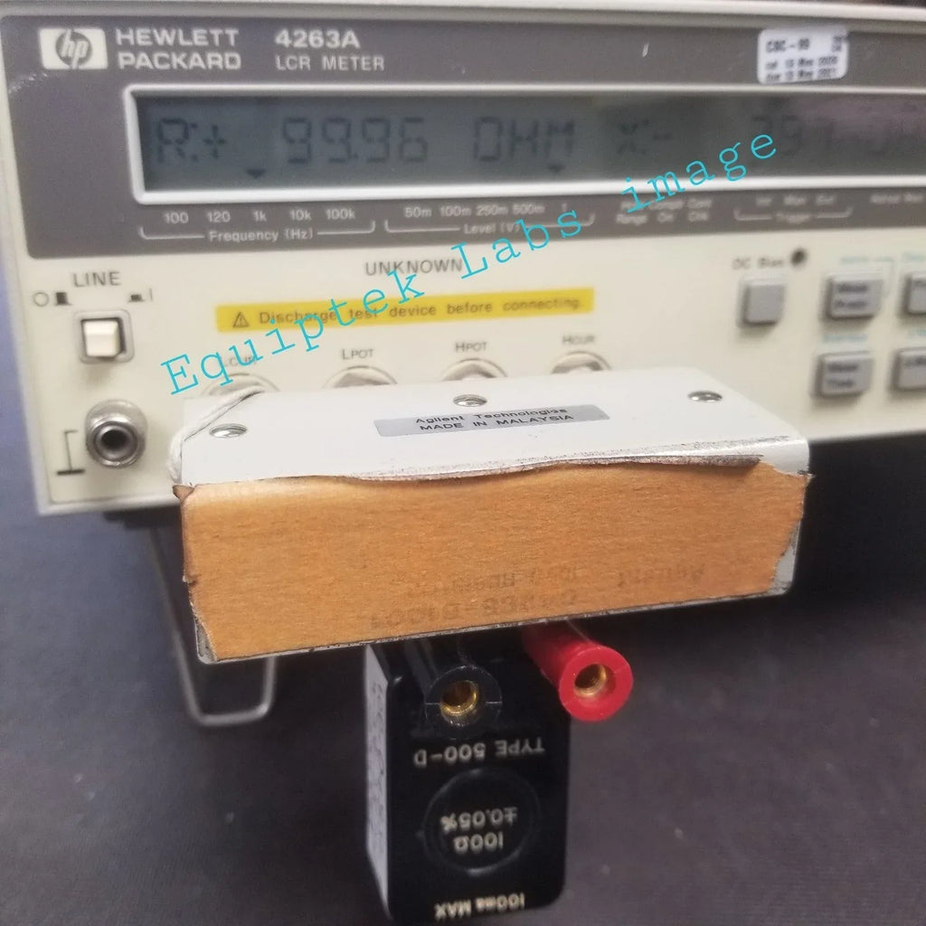 HP 4263A Precision LCR Meter for Inductance, Capacitance, and Resistance Measurement - ZYYKZ Test Equipment