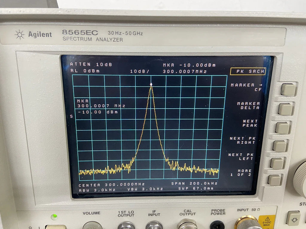 HP Agilent 8565EC Spectrum Analyzer 20 Hz - 50 GHz with NIST Calibration & Options 6,7,8 - ZYYKZ Test Equipment