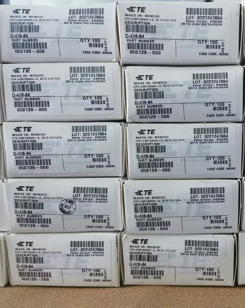 TE Connectivity D-436-84 High-Performance Electrical Connector - ZYYKZ Test Equipment