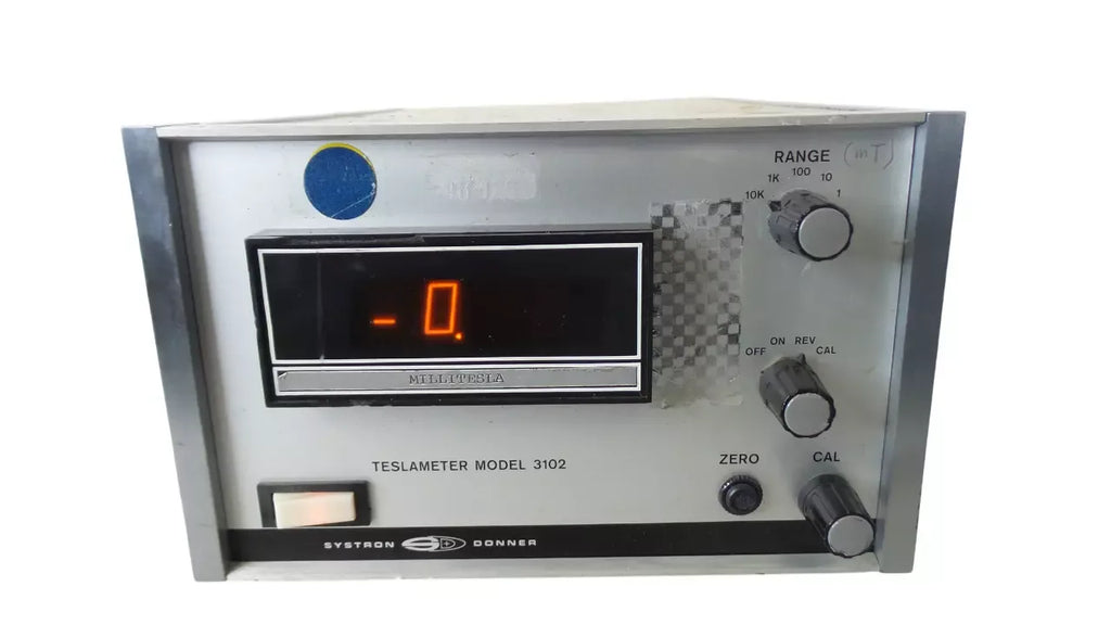 SYSTRON Teslameter 3102 Gaussmeter for Precise Magnetic Field Measurement - ZYYKZ Test Equipment