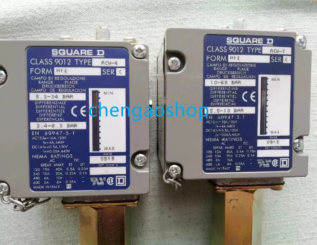 Square D Class 9012 ACW-6 M12 Relay