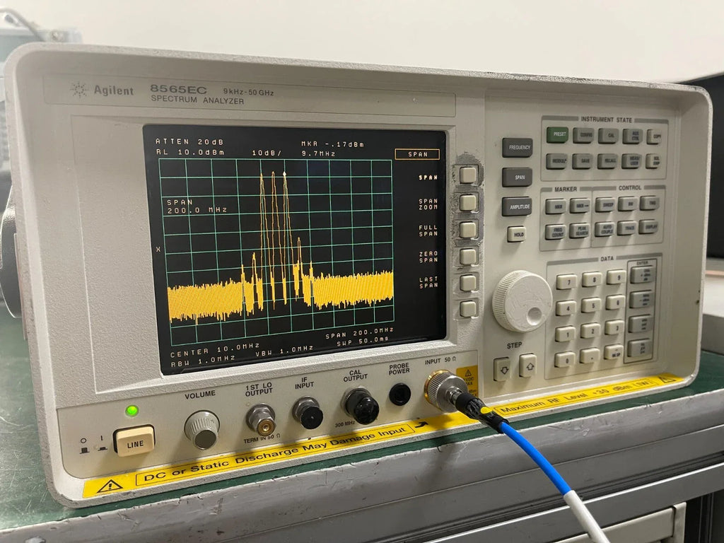 Agilent 8565EC Spectrum Analyzer 9KHz - 50GHz with 85620A Module - ZYYKZ Test Equipment
