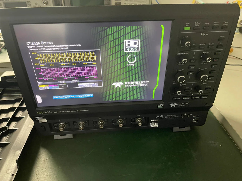 Teledyne LeCroy HDO4054A High Definition Digital Oscilloscope 500 MHz, 4 Channels - ZYYKZ Test Equipment