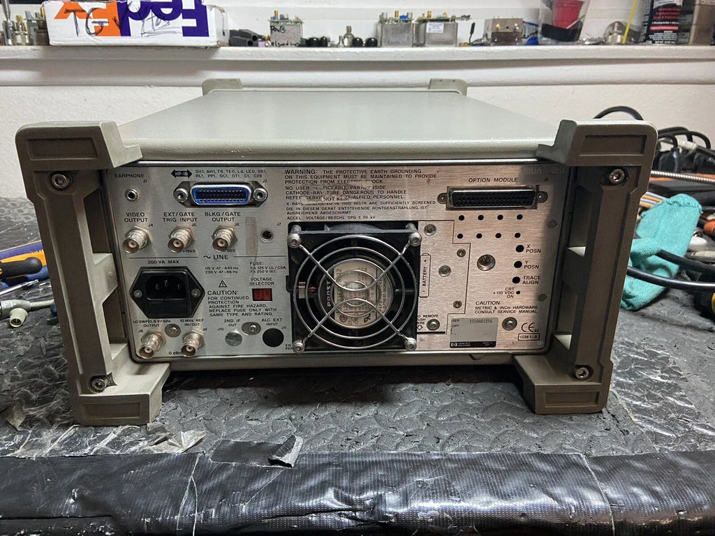 HP Agilent 8561E Spectrum Analyzer 20 Hz–6.5 GHz with Upgrade Options - ZYYKZ Test Equipment