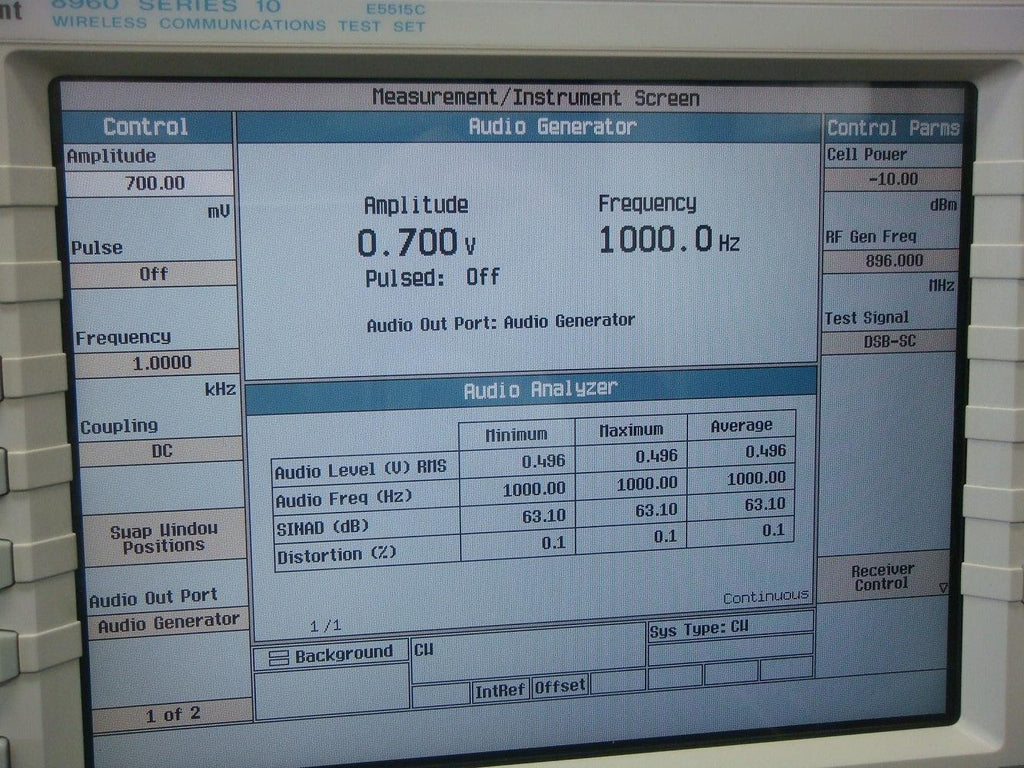 Agilent Wireless Communications Test Set - Comprehensive RF Testing Solution - ZYYKZ Test Equipment