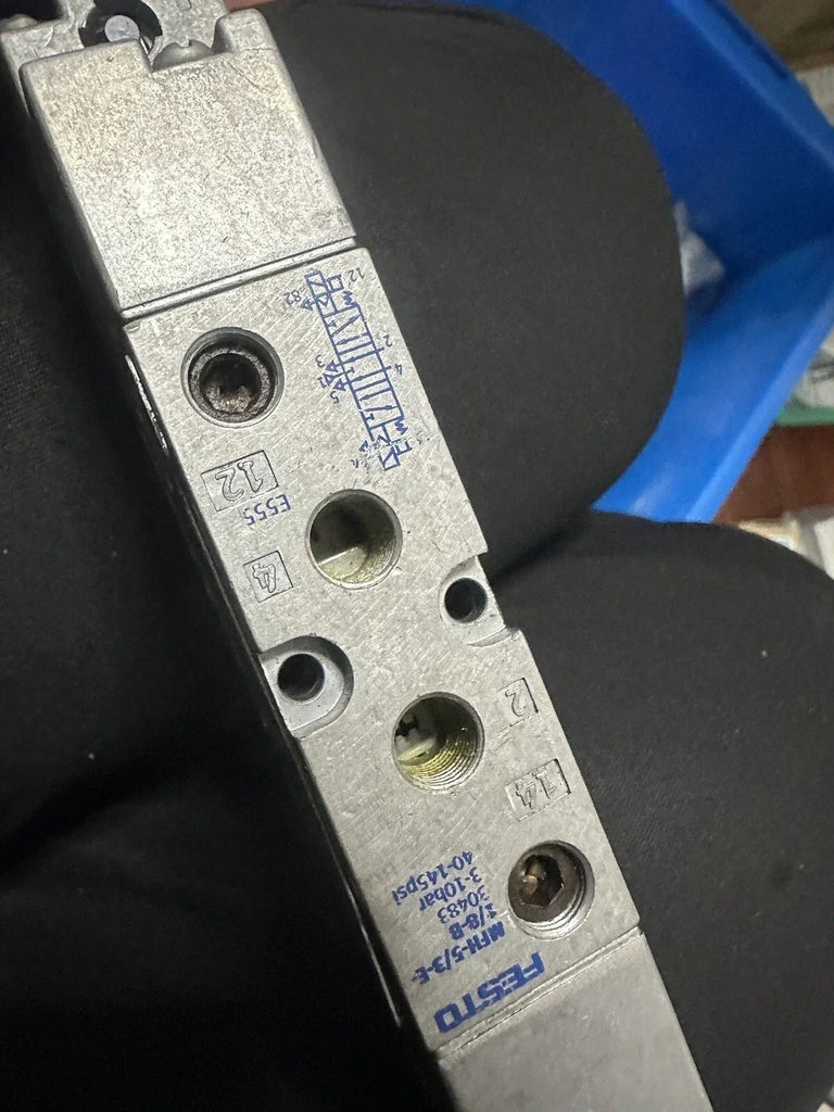 Festo MFH-5/3E-1/8-B 30483 Pneumatic 5/3-Way Directional Control Valve - ZYYKZ Test Equipment