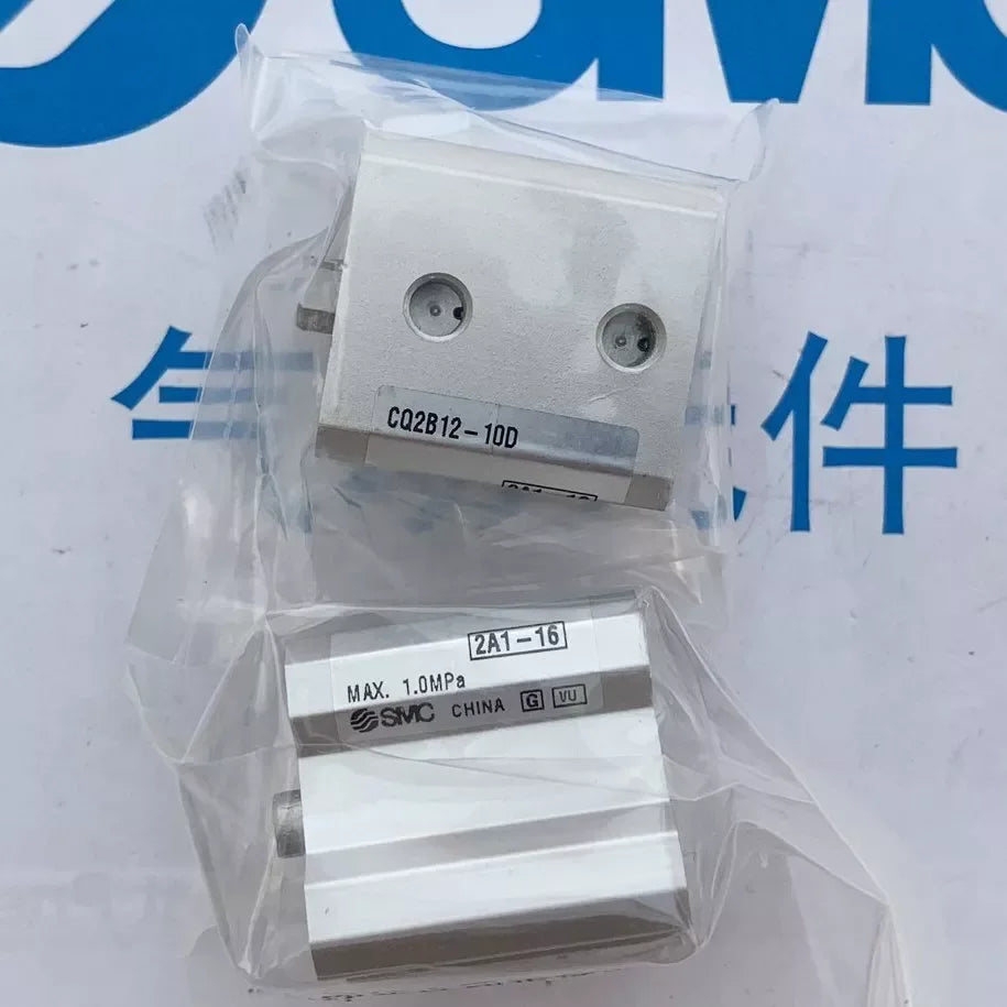 SMC CQ2B12-10D Compact Pneumatic Cylinder, 12mm Bore, 10mm Stroke - ZYYKZ Test Equipment
