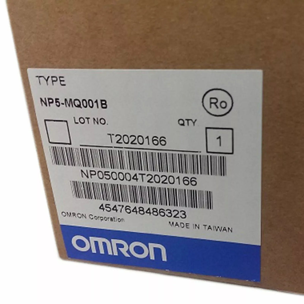 Omron NP5-MQ001B Industrial HMI Touchscreen Display - Brand New - ZYYKZ Test Equipment