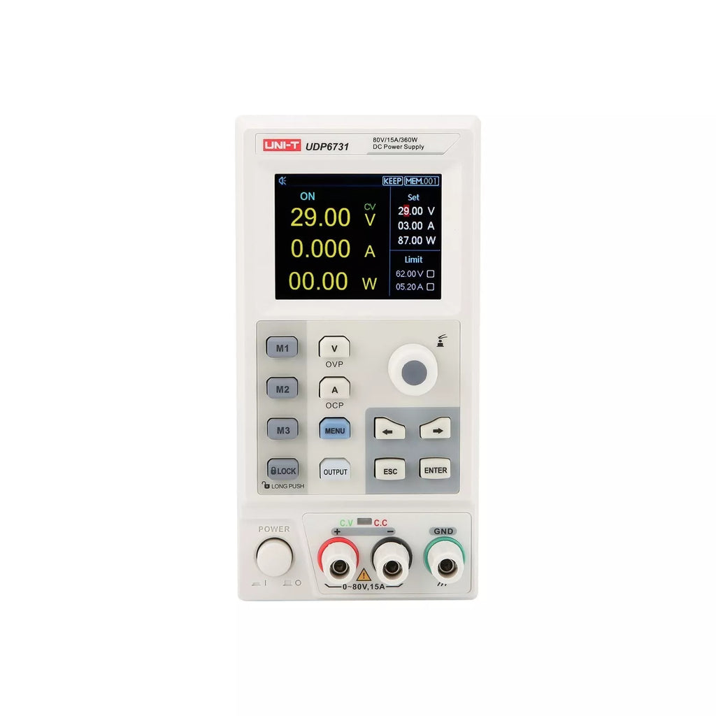 UNI-T UDP6731 360W 80V/15A Single Channel Switching DC Power Supply