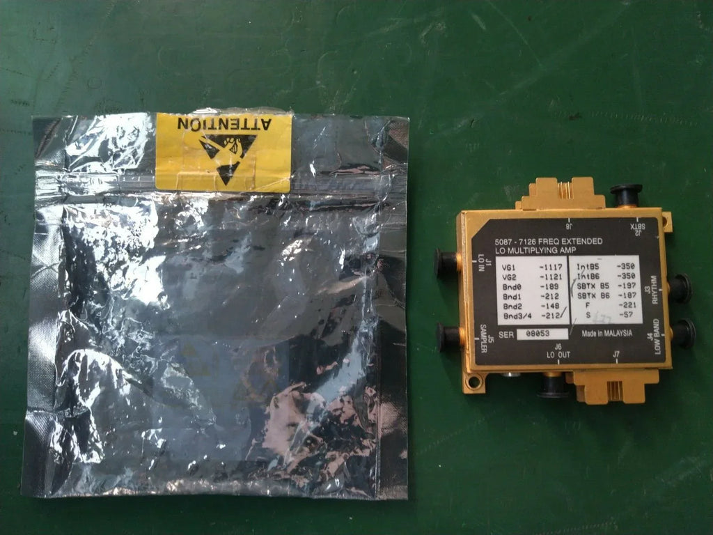 HP Agilent 5087-7126 Frequency Extended LO Multiplying Amplifier for E4446A Spectrum Analyzer - ZYYKZ Test Equipment