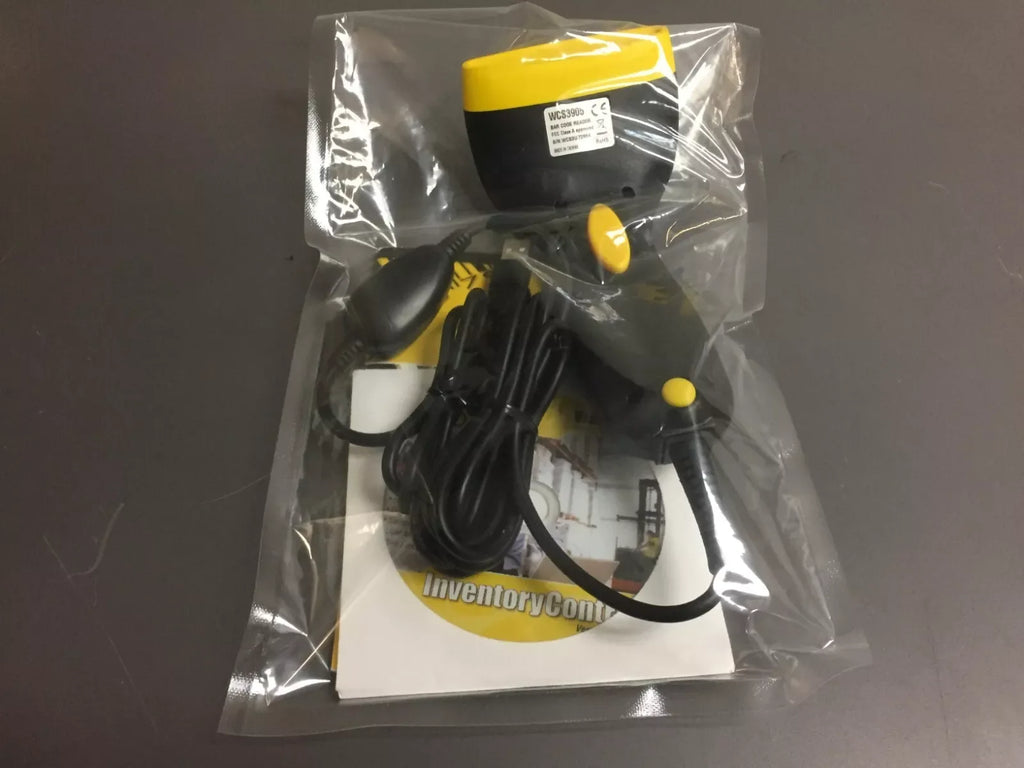 WASP WCS3905 USB Barcode Reader Scanner - High-Speed 1D Barcode Scanner - ZYYKZ Test Equipment