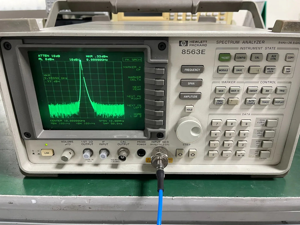 HP Agilent 8563E Spectrum Analyzer 9 kHz - 26.5 GHz with 85620A Option - ZYYKZ Test Equipment