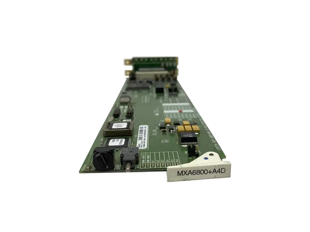 HARRIS MXA6800+A4D 4-Channel Analog Audio Multiplexer with Embedder - ZYYKZ Test Equipment