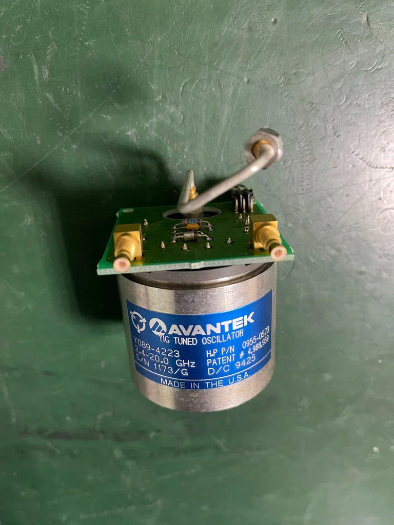 HP Agilent 0955-0573 YIG Tuned Oscillator 2.4-20 GHz for 8720/8722 VNA Series - ZYYKZ Test Equipment