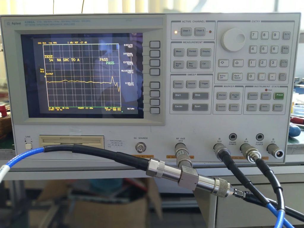 Agilent 4395A Network, Spectrum & Impedance Analyzer with Options 001/010/1D5/1D6 - ZYYKZ Test Equipment