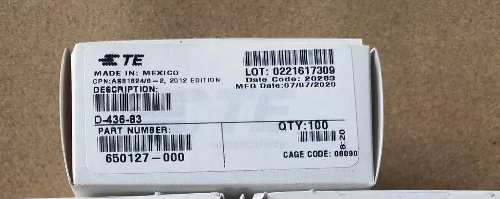 TE D-436-83 High-Precision Electrical Connector - ZYYKZ Test Equipment