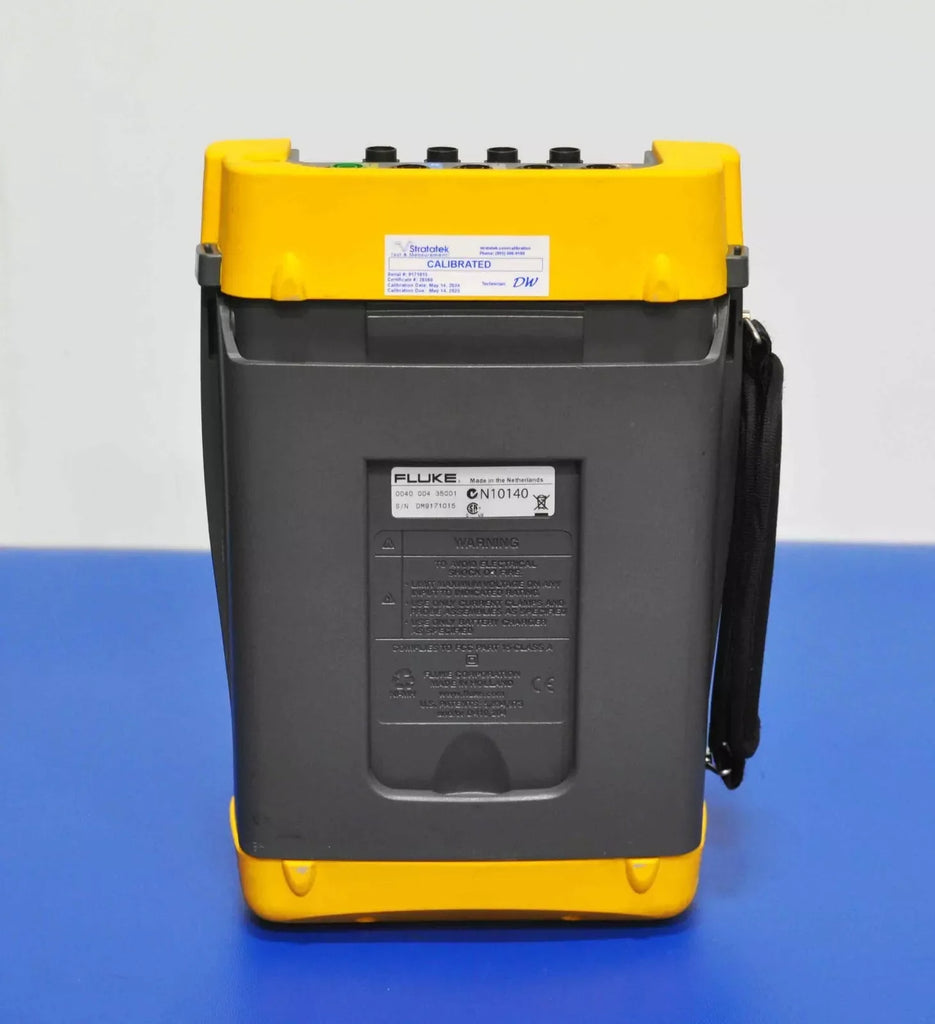 Fluke 435 Power Quality Analyzer with 3000A Flexi Current Probes - NIST Calibrated