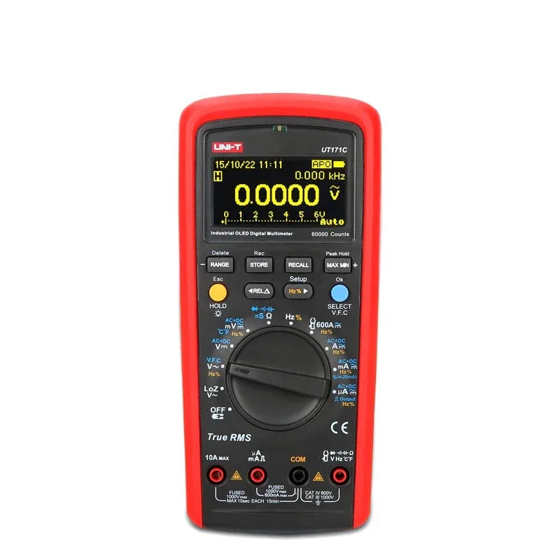 UNI-T UT171C TRMS Digital Multimeter with OLED Display & Square Wave Output - ZYYKZ Test Equipment