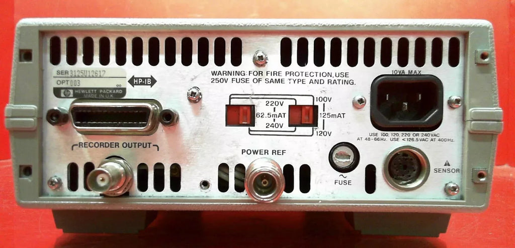 Agilent 437B-003 RF Power Meter Module - ZYYKZ Test Equipment