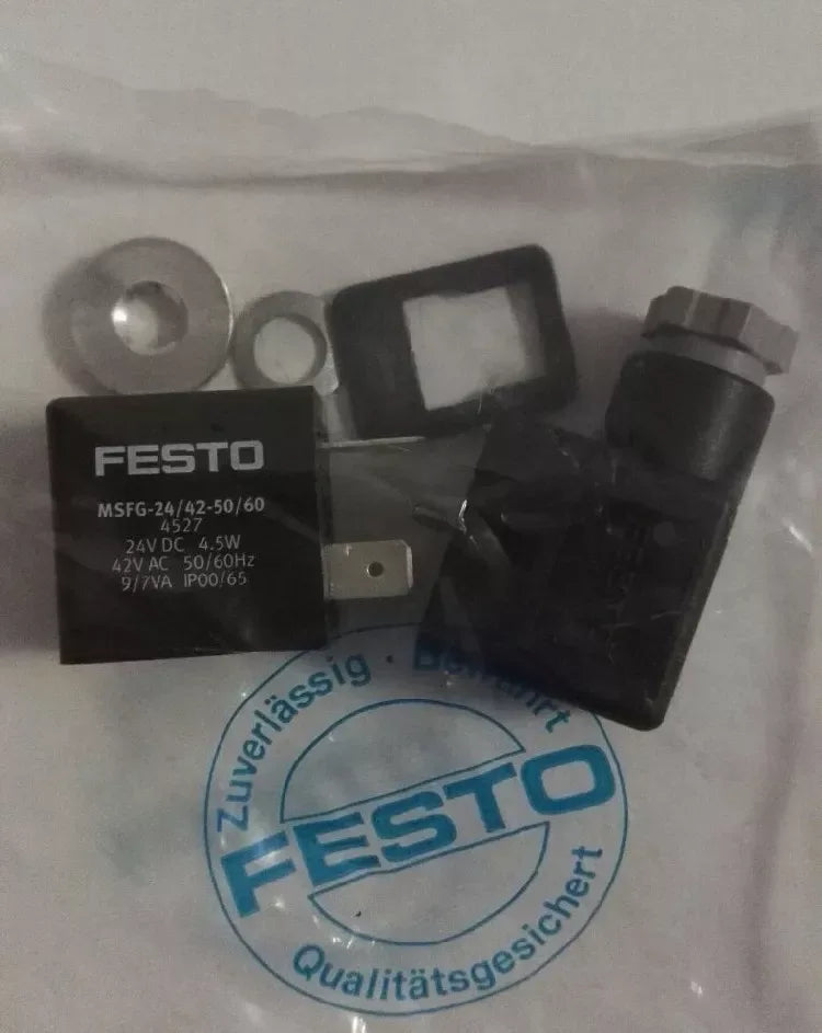 Festo MSFG-24/42-50/60 4527 Solenoid Valve - Precision Pneumatic Control - ZYYKZ Test Equipment
