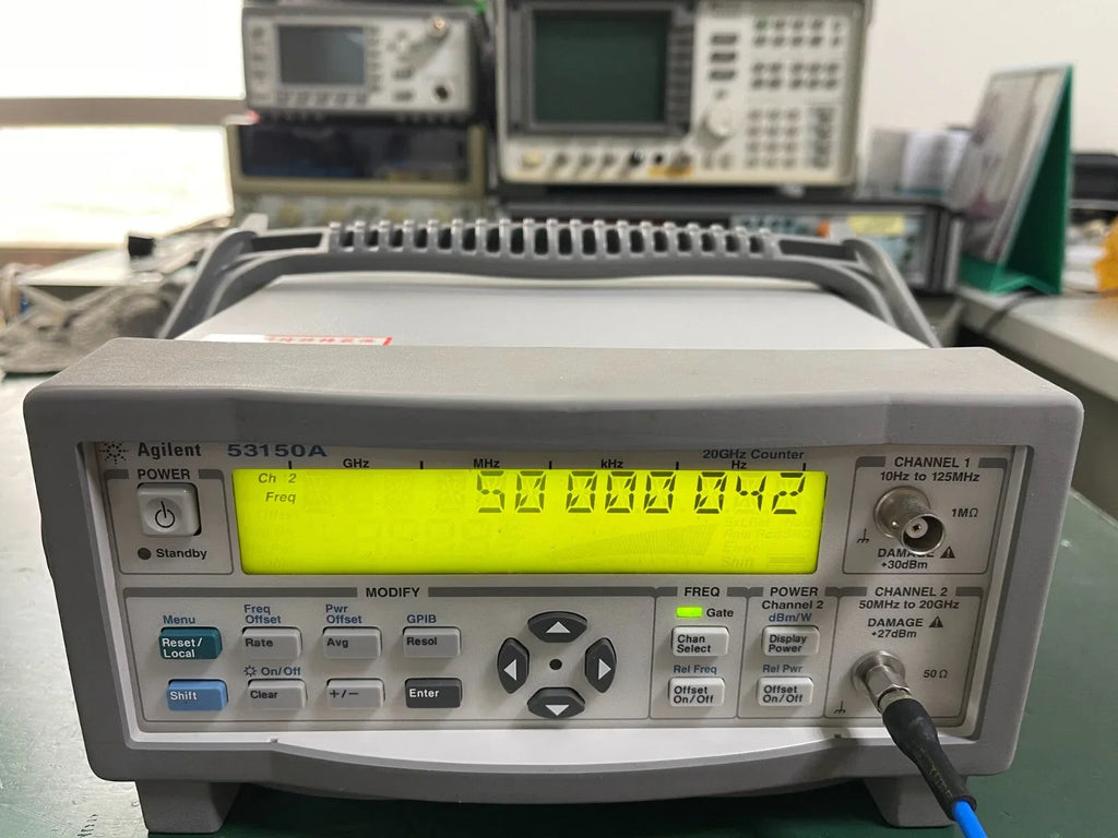 Agilent Keysight 53150A CW Microwave Frequency Counter 10Hz-20GHz - ZYYKZ Test Equipment