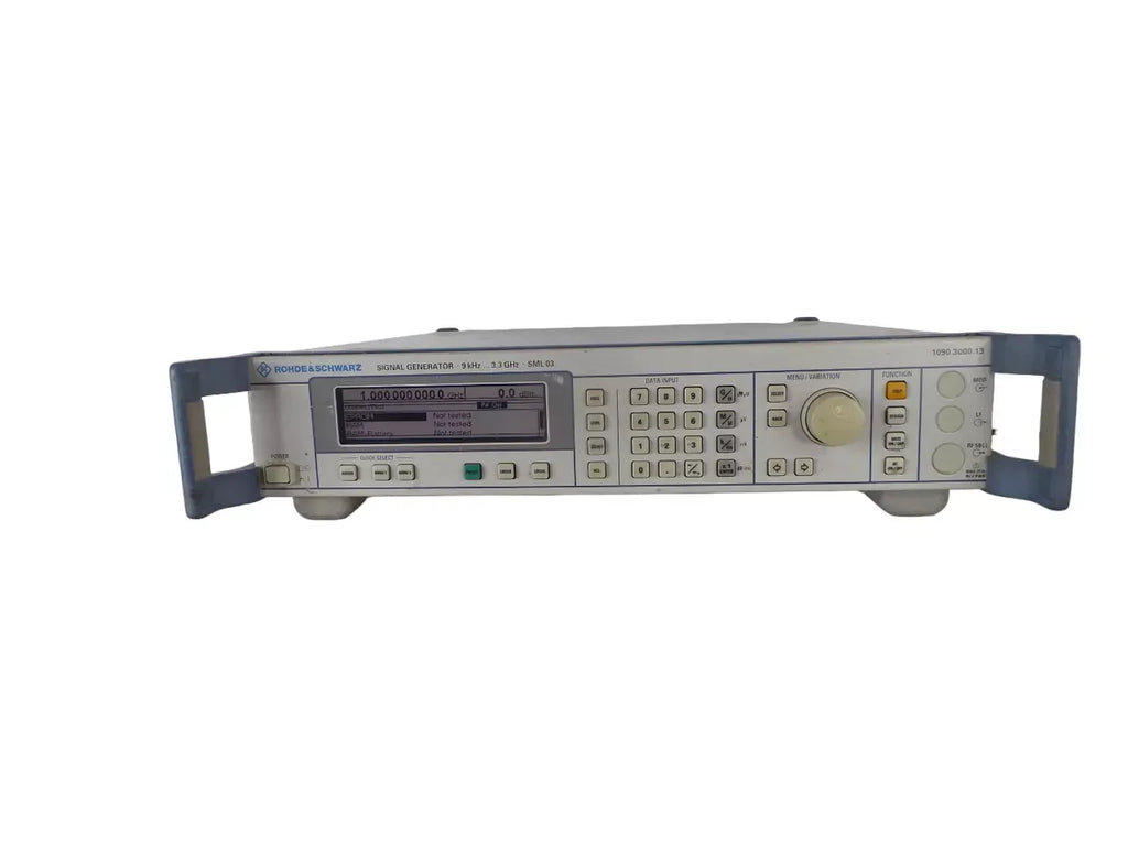 Rohde & Schwarz SML03 RF Signal Generator 9 kHz to 3.3 GHz - ZYYKZ Test Equipment