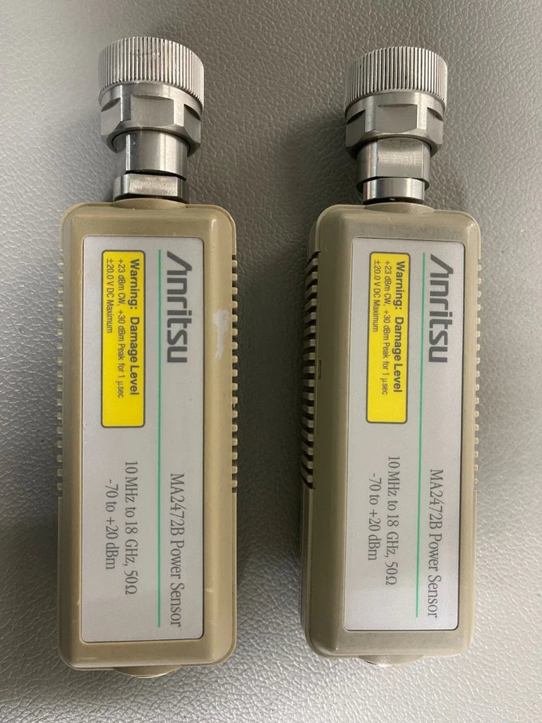 Anritsu MA2472B Wideband Power Sensor 10 MHz–18 GHz, N Connector, -70 to +20 dBm - ZYYKZ Test Equipment