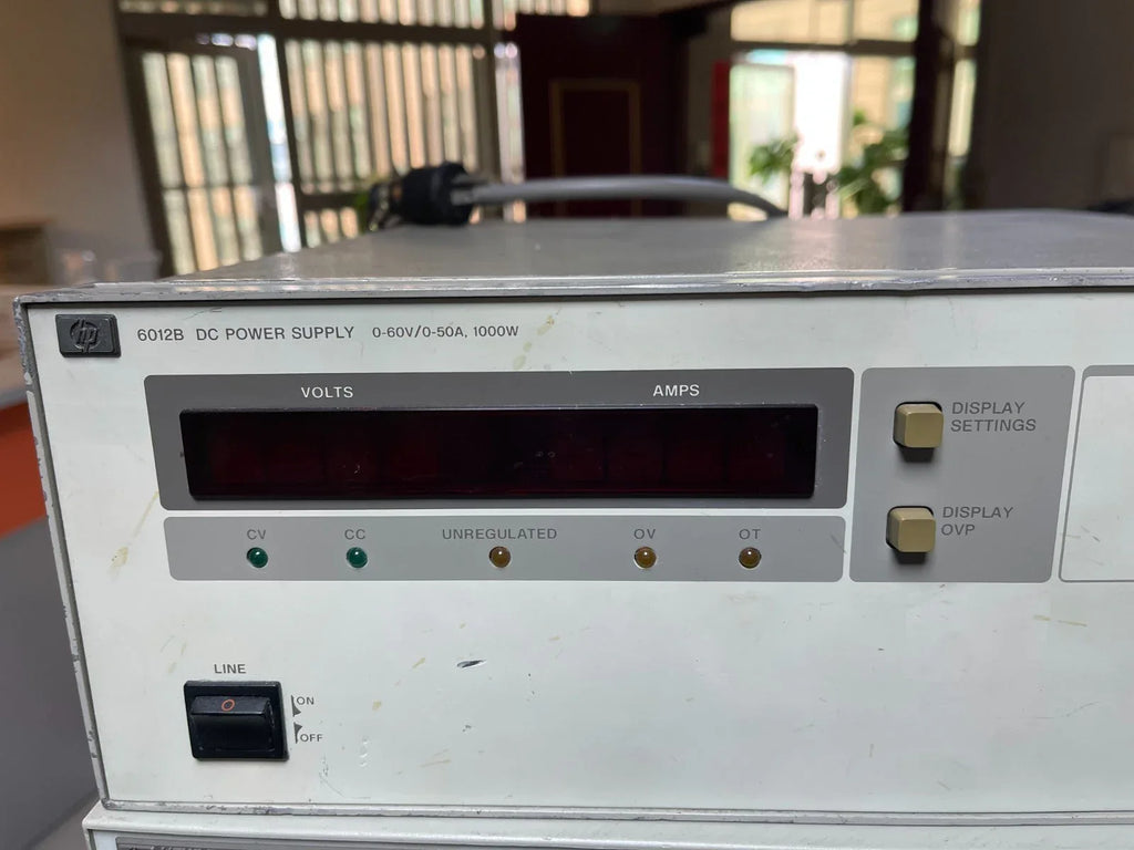 HP Agilent 6012B DC Power Supply 0-60V 0-50A 1000W Programmable - ZYYKZ Test Equipment