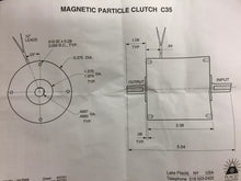 Load image into Gallery viewer, Placid Industries C35-24 Magnetic Particle Clutch with Dual-End Frames - ZYYKZ Test Equipment