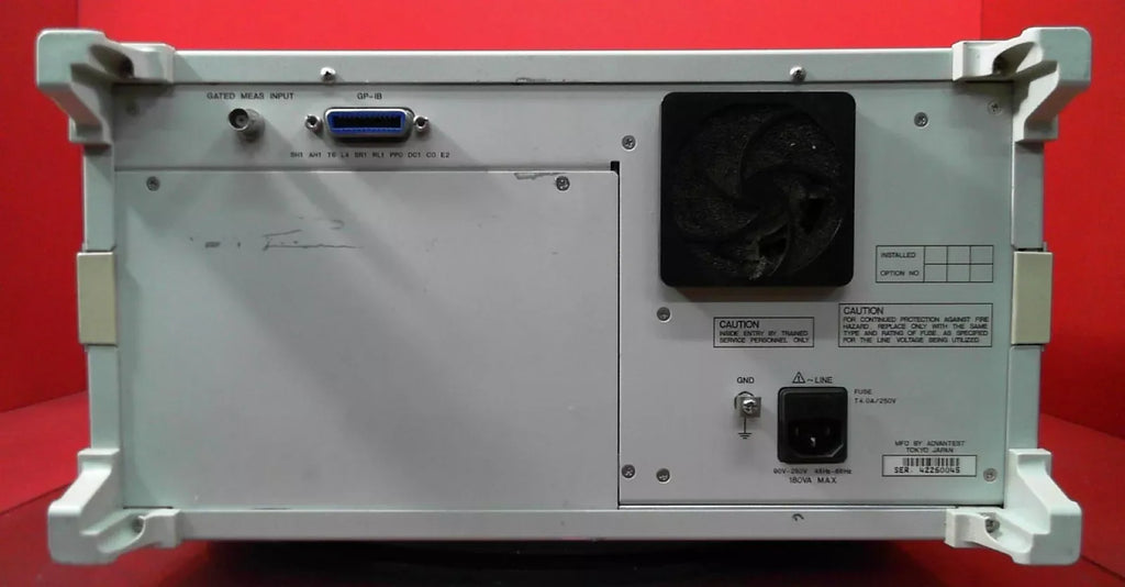 Advantest Q8383 Optical Spectrum Analyzer 500 to 1750 nm - ZYYKZ Test Equipment