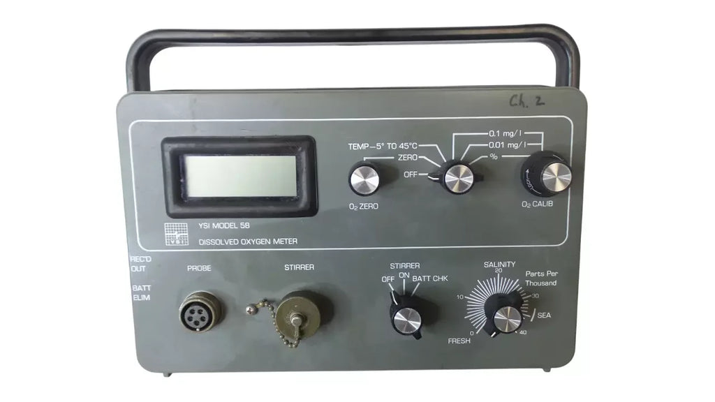 YSI Model 58 Dissolved Oxygen Meter for Accurate Water Quality Testing - ZYYKZ Test Equipment