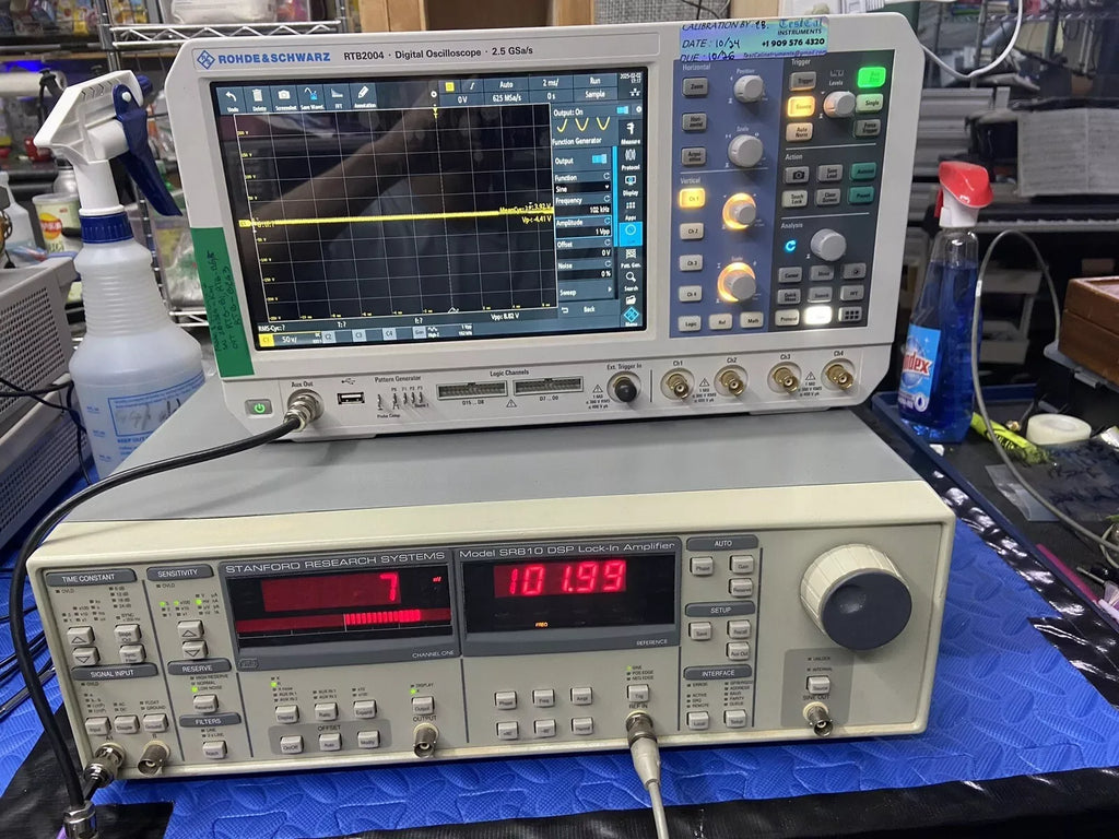 Stanford Research Systems SR810 DSP Lock-In Amplifier with Calibration - ZYYKZ Test Equipment