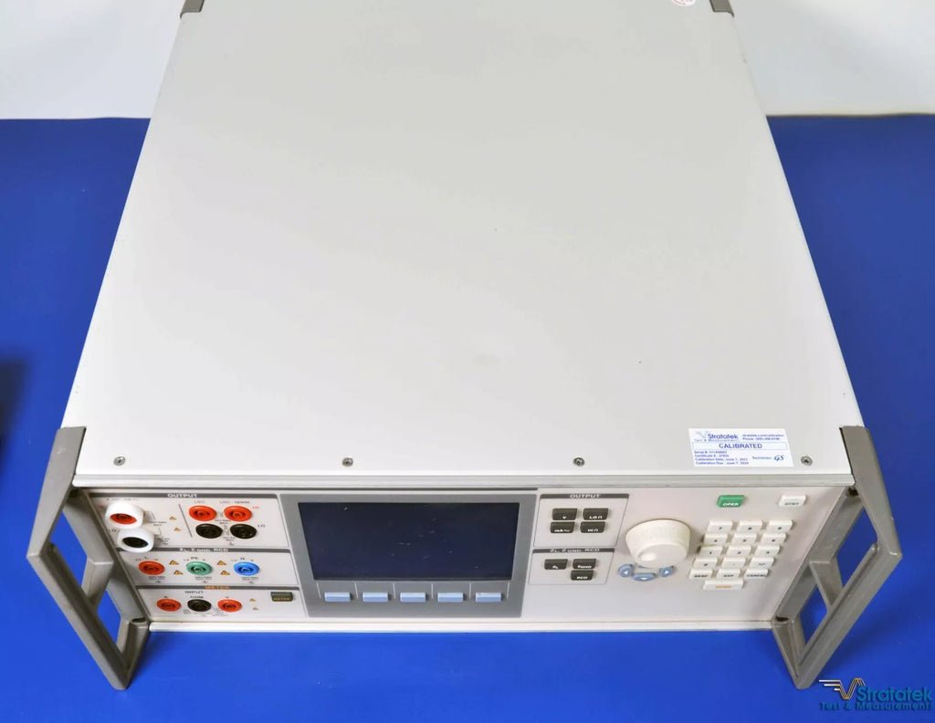Fluke 5320A Multifunction Electrical Tester Calibrator - NIST Calibrated
