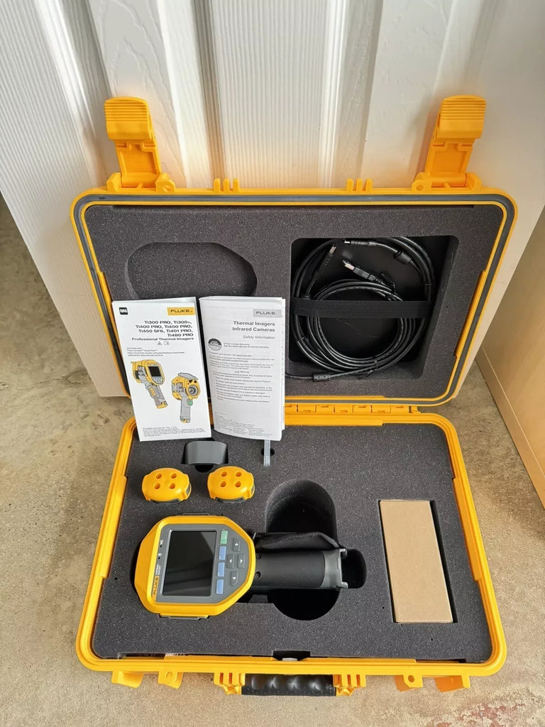 Fluke Ti480 PRO Thermal Imaging Camera 640x480, 60Hz with Dual Batteries & Charger - ZYYKZ Test Equipment