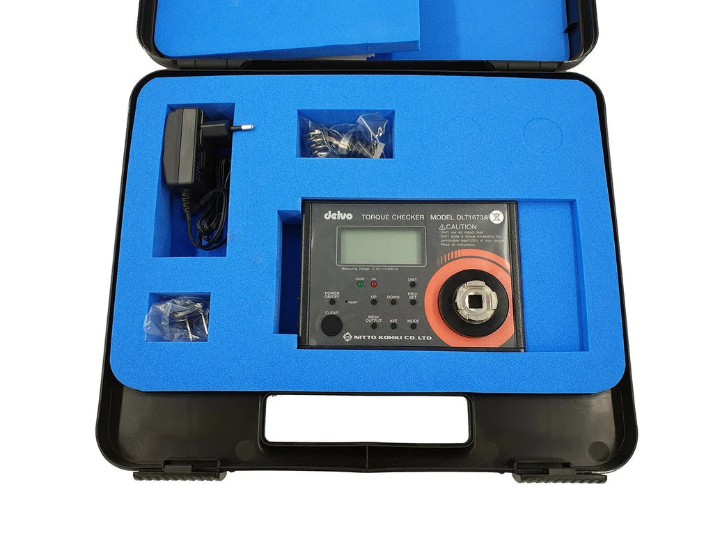 Delvo DLT1673A Torque Checker Calibration Service - Nitto Kohki - ZYYKZ Test Equipment