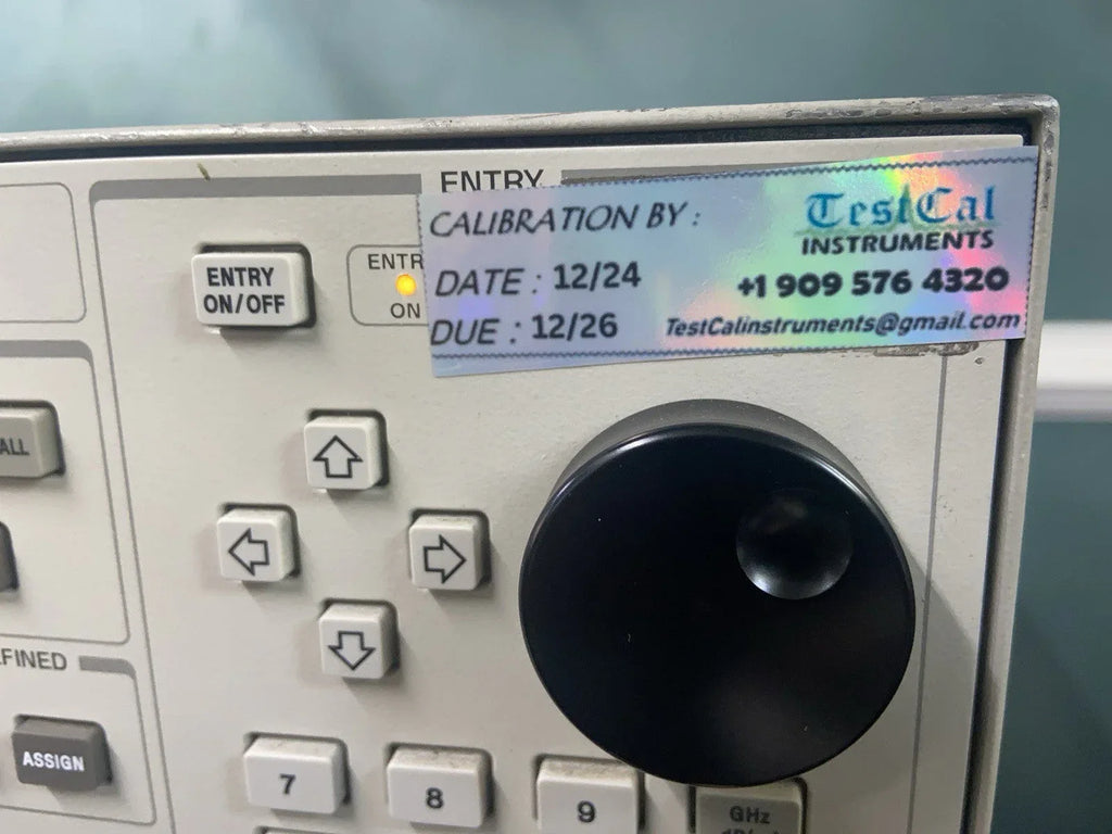 HP Agilent 83630A/83620A Signal Generator 10 MHz–24.5 GHz with Options 1, 6, 8 - ZYYKZ Test Equipment